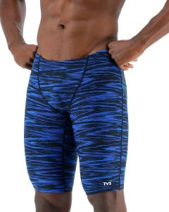 TYR Mens Fizzy Jammer - Black/Blue