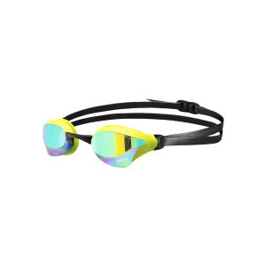 Arena Cobra Core Swipe Mirror Racing Goggles - Emerald/Cyber Lime