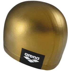 Arena Logo Moulded Swimming Cap - Gold