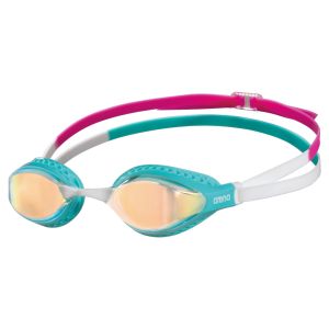 Arena Airspeed Gold Mirror - Pink/Teal
