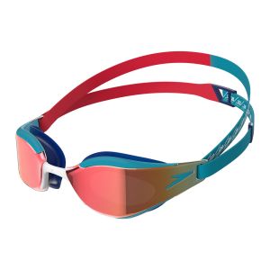 Speedo Fastskin Hyper Elite Mirror Junior - Red/Blue