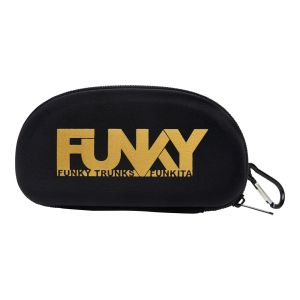 Way Funky Black Attack Case Closed Goggle Case - Black